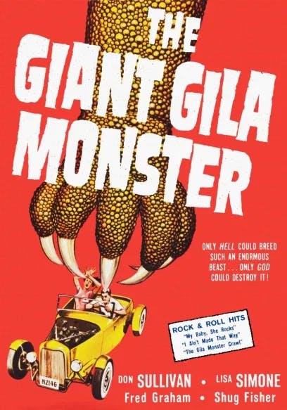 Giant Gila Monster poster