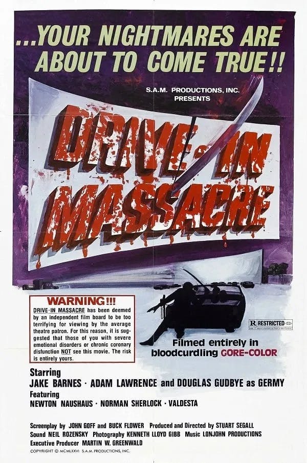 Drive-In Masacre poster