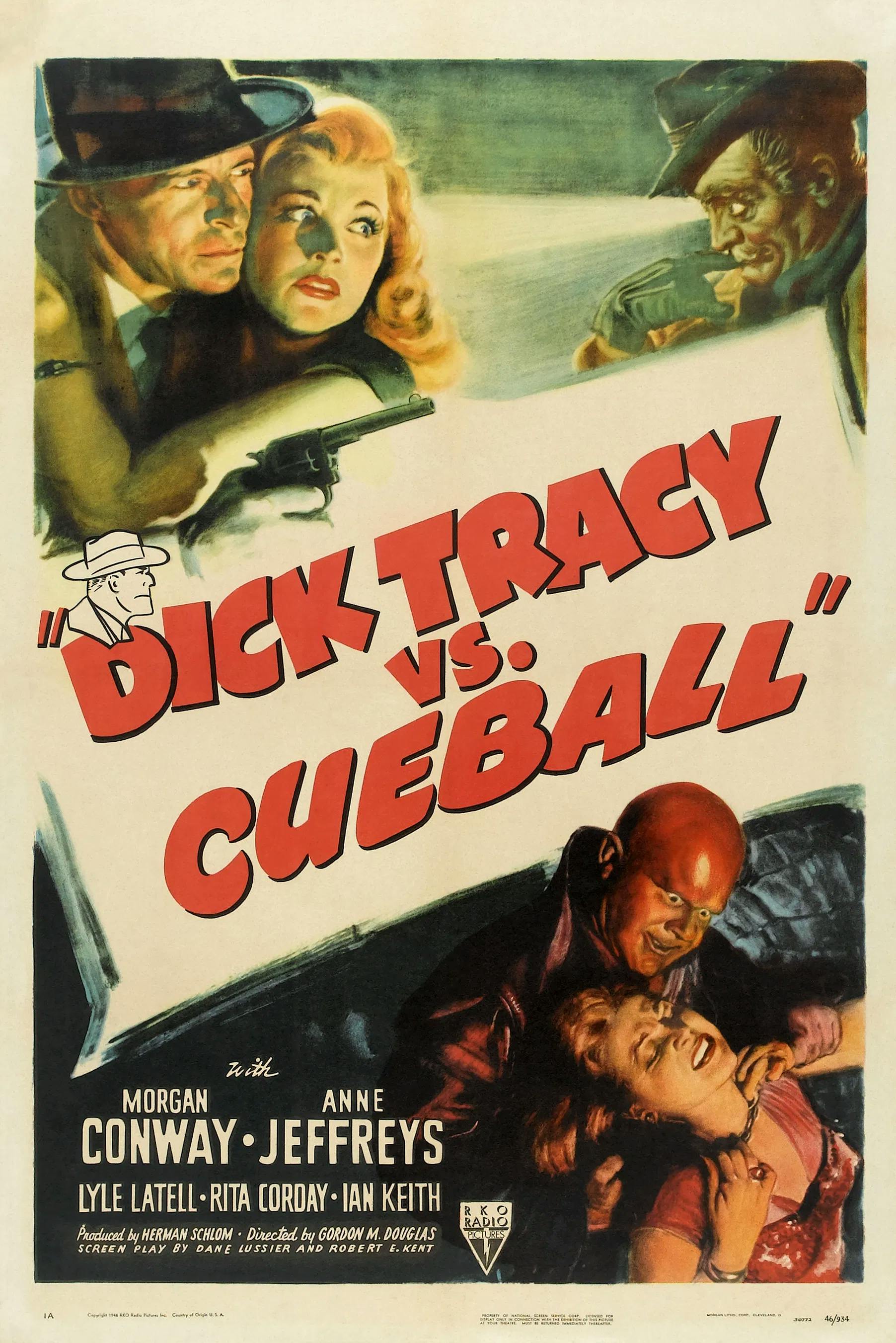 Dick Tracy Vs. Cueball poster