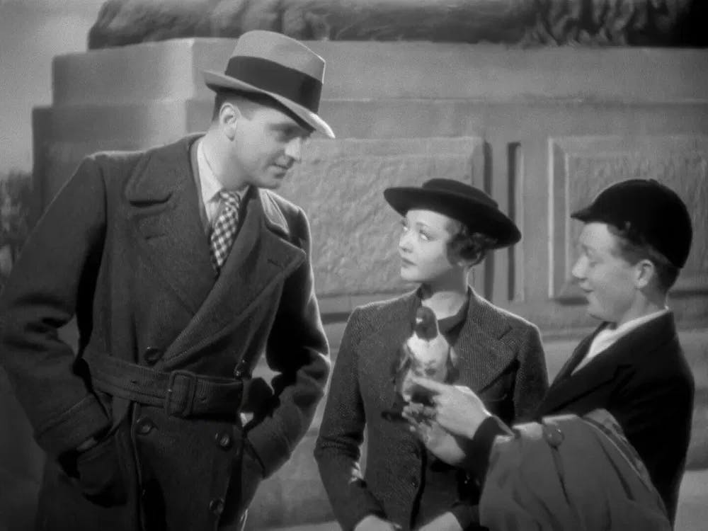The undercover cop who loved me: John Loder, Sylvia Sidney, and Desmond Tester in "Sabotage." / Photo courtesy of Entertain Me Publishing LTD.