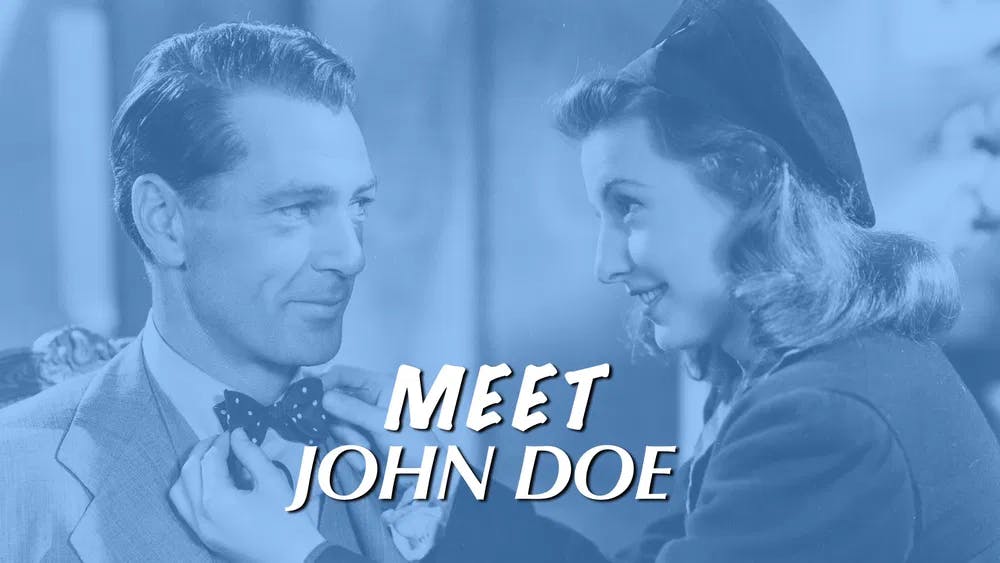 Gary Cooper and Barbara Stanwyck manufacture a social justice phenomenon in "Meet John Doe." / Photo courtesy of Warner Bros.