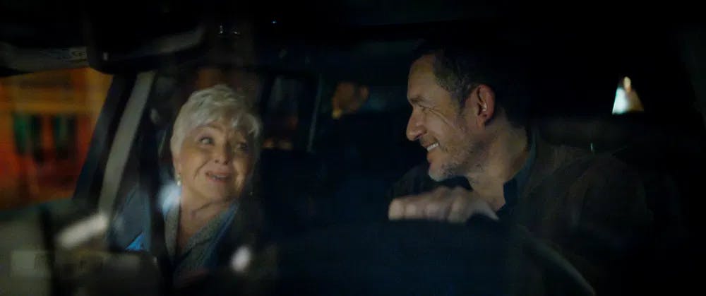 Drive, She Said: Renaud takes the seat next to Boon in "Driving Madeleine." Photo courtesy of Cohen Media Group.