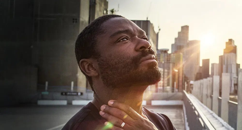 Surviving terrorism: David Oyelowo learns to live again in Misan Harriman's "The After" / Photo courtesy of ShortsTV.