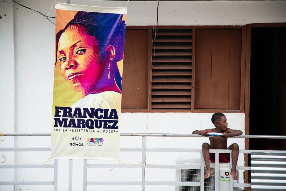 Campaign Blues: Francia Márquez defies the Colombian status-quo in "Igualada" / Photo by Darwin Torres, courtesy of Sundance Institute.