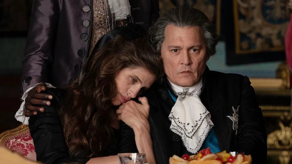 Royal scandal: Maiwen Lo Besco and Johnny Depp in "Madame du Barry" / Photo courtesy of Le Pacte Films.