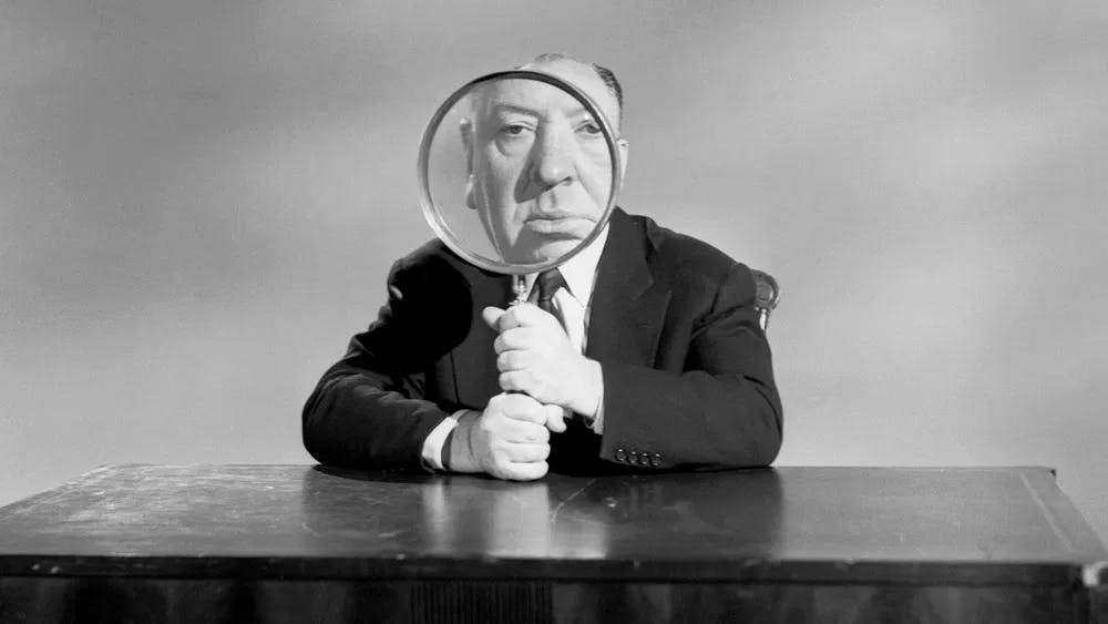 "Good Eeeevening!": Hitch introductions were a show in themselves in "Alfred Hitchcock Presents." / Photo courtesy of Shoreline Entertainment.