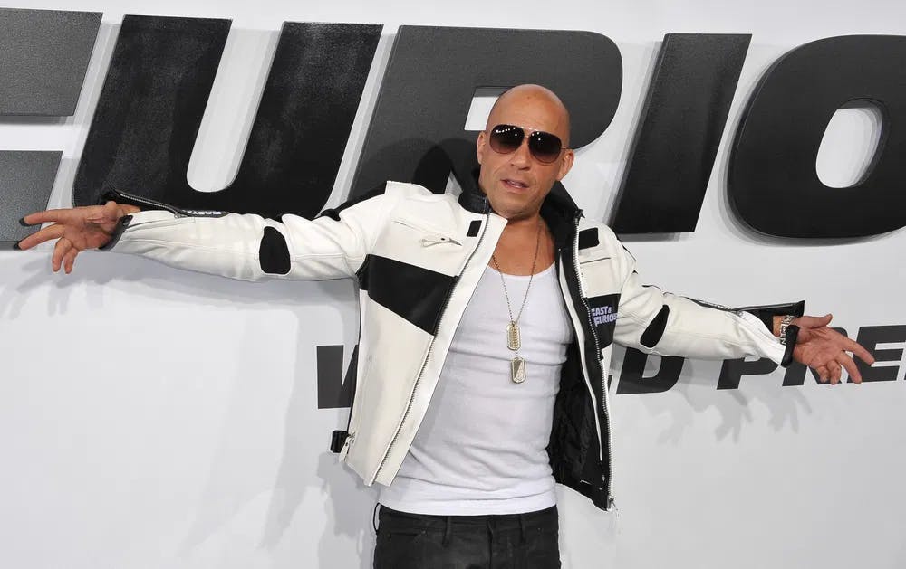 Indie roots, blockbuster fruits: birthday boy Vin Diesel lives it up / Photo courtesy of Dreamstime.