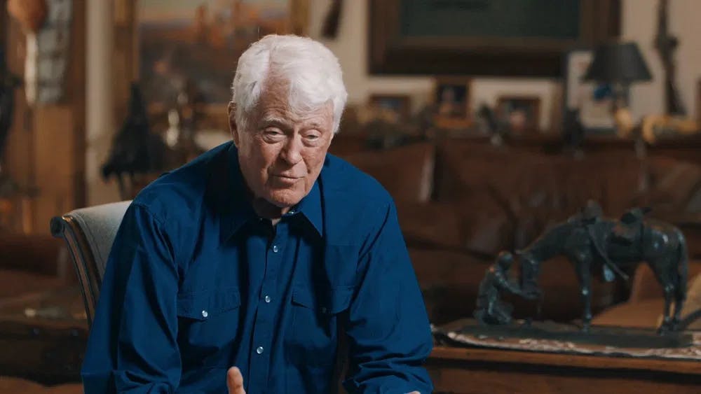 Koch Justice: Millionaire and conservative influencer Bill Koch set his sights on Kurniawan in "Sour Grapes" / Photo courtesy of Gravitas Ventures.