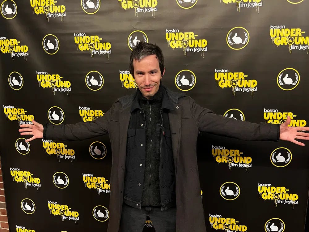 Ready for the big time: writer-director Kirby McClure at the Boston Underground Film Festival / Photo courtesy of Radical Friend and Cardon Pictures.