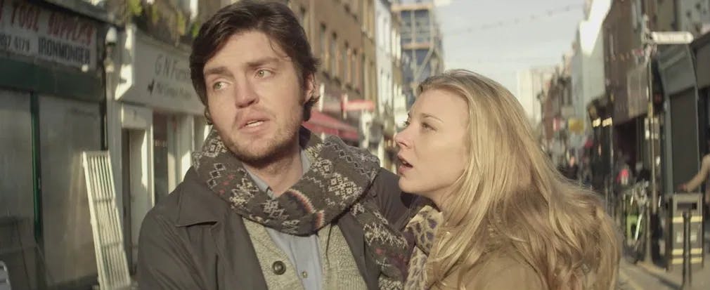 Big stars shine brightly in short films: Tom Burke and "Game of Thrones"'s Natalie Dormer in the irresistible comedy "The Brunchers" / Photo courtesy of Yes Repeat No Films.