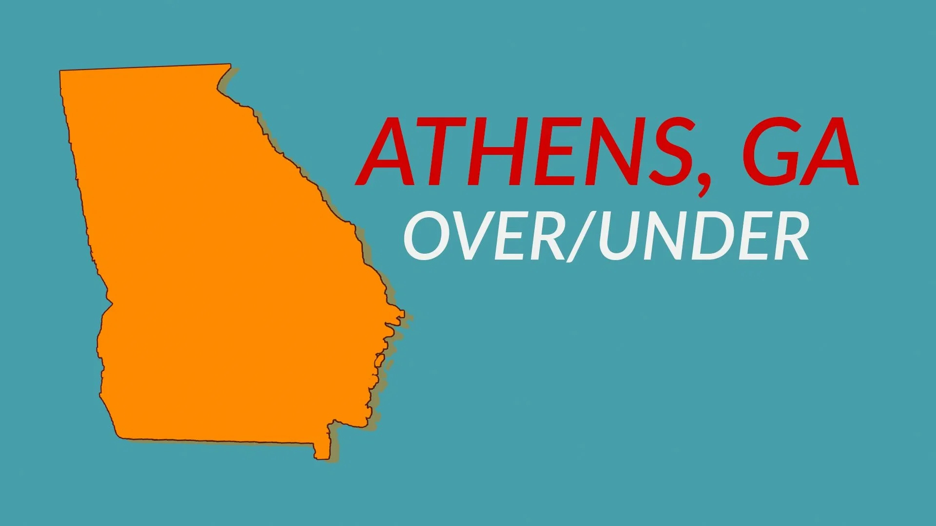 Athens, Georgia: Over/Under