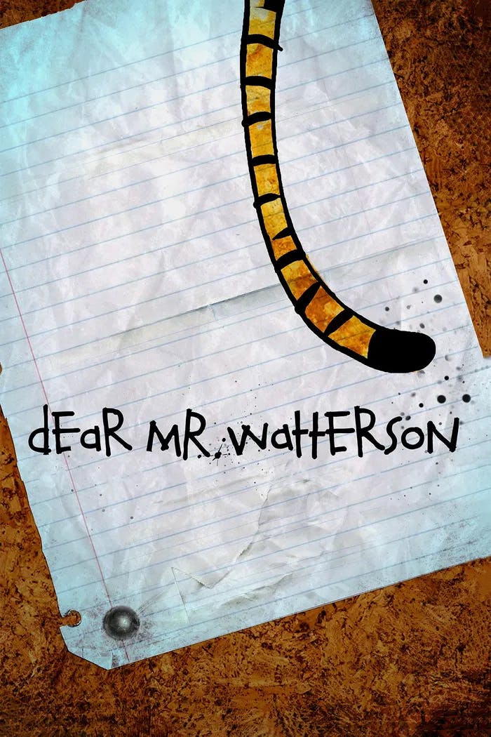 Dear Mr. Watterson | poster Vertical