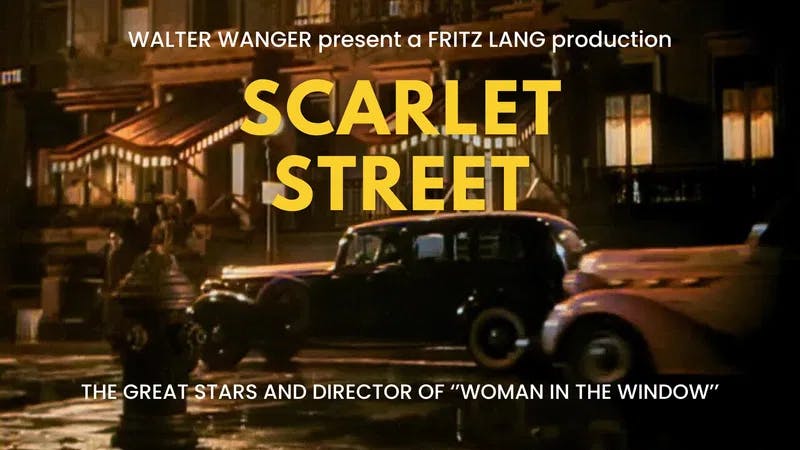 Scarlet Street | poster HorizontalMini