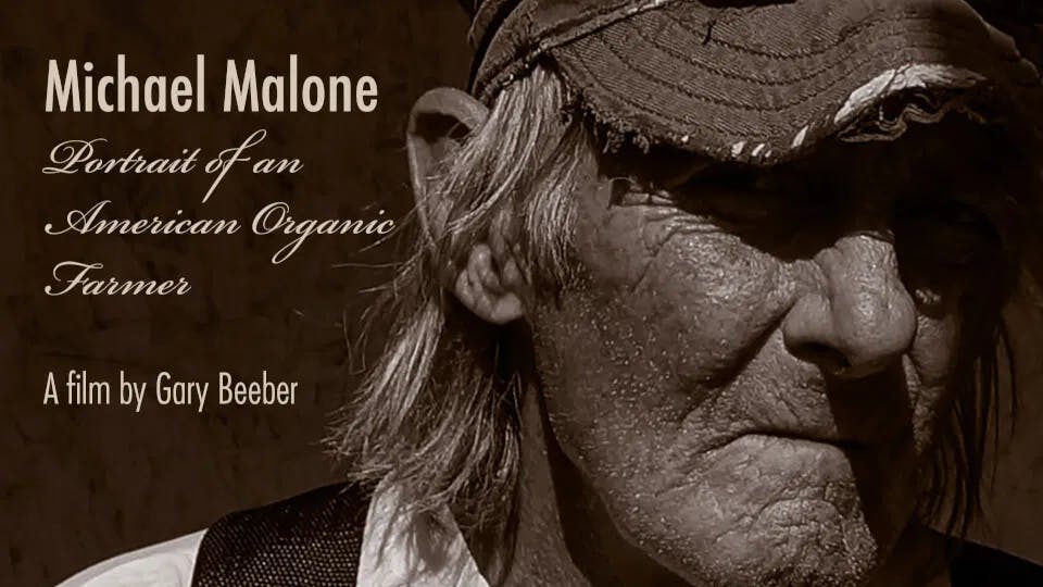 Michael Malone, Portrait of an American Organic Farmer | poster HorizontalMini