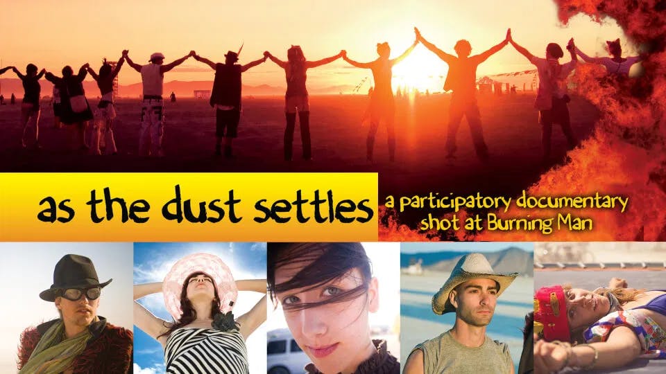 As The Dust Settles: A Participatory Documentary Shot at Burning Man | poster HorizontalMini