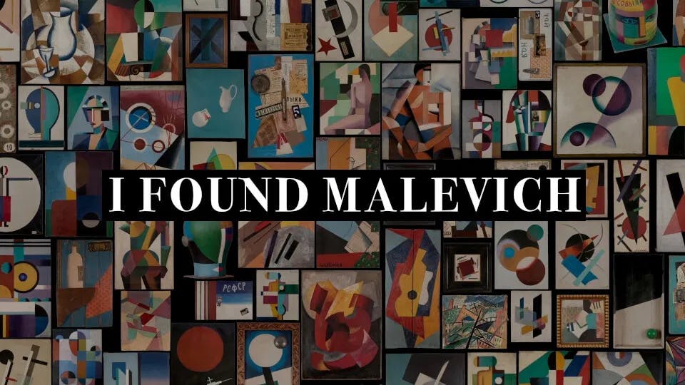 I Found Malevich | poster HorizontalMini